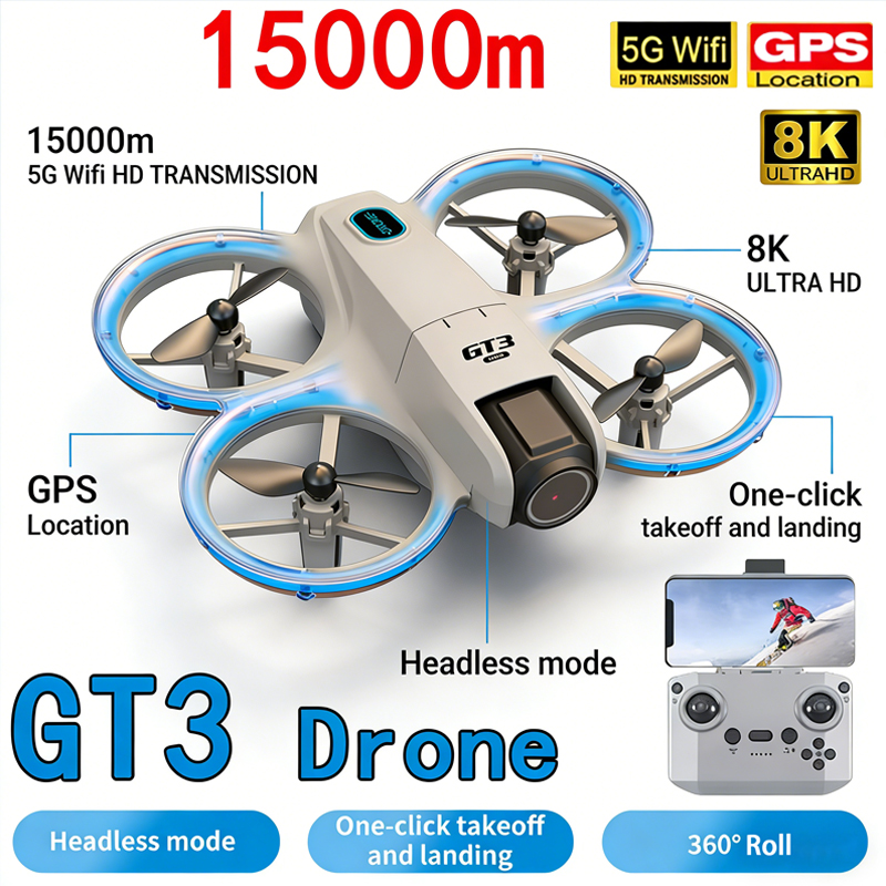 Drone Pro Rc Ufo - Nuevo GT3 MAX Drone 8K HD
