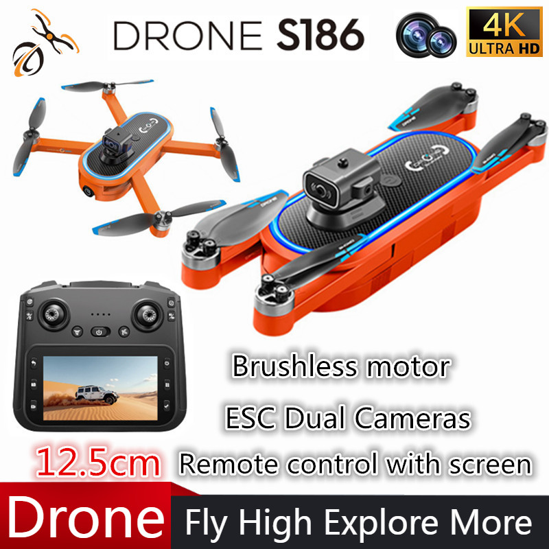 Drone Rc Cable - 2025 S186 Drone profesional 4K HD