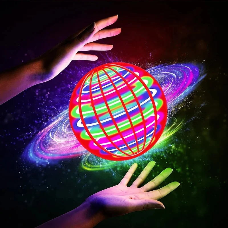 Drone Ball Rc - Bola Voladora con Suspensión, LED de