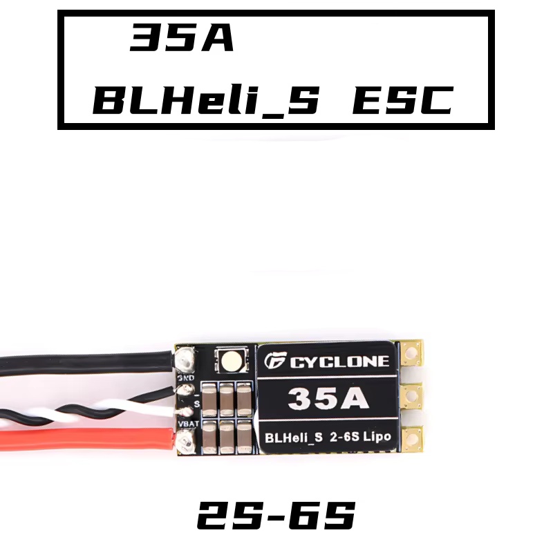 Rc Airplane Drone - Cyclone 35A BLHeli_S ESC - Soporte