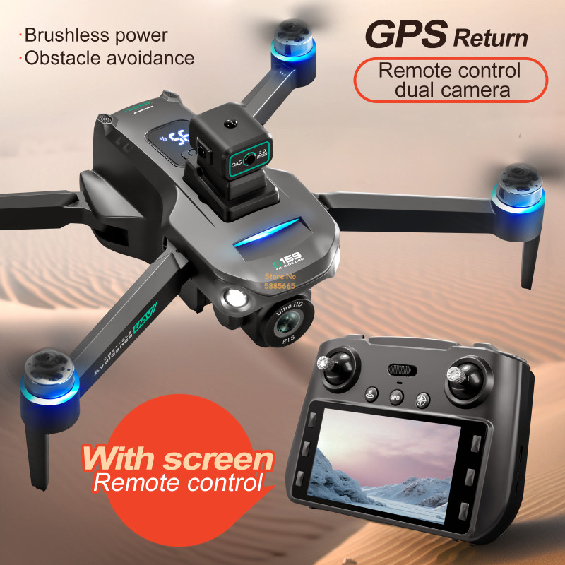 Drone Rc Cable - 8K Cámara Dual 5G WIFI FPV