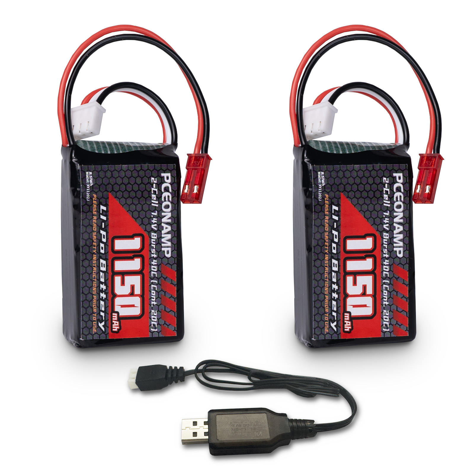 Lipo Battery Charger - Batería Lipo PCEONAMP 2S de 1150mAh