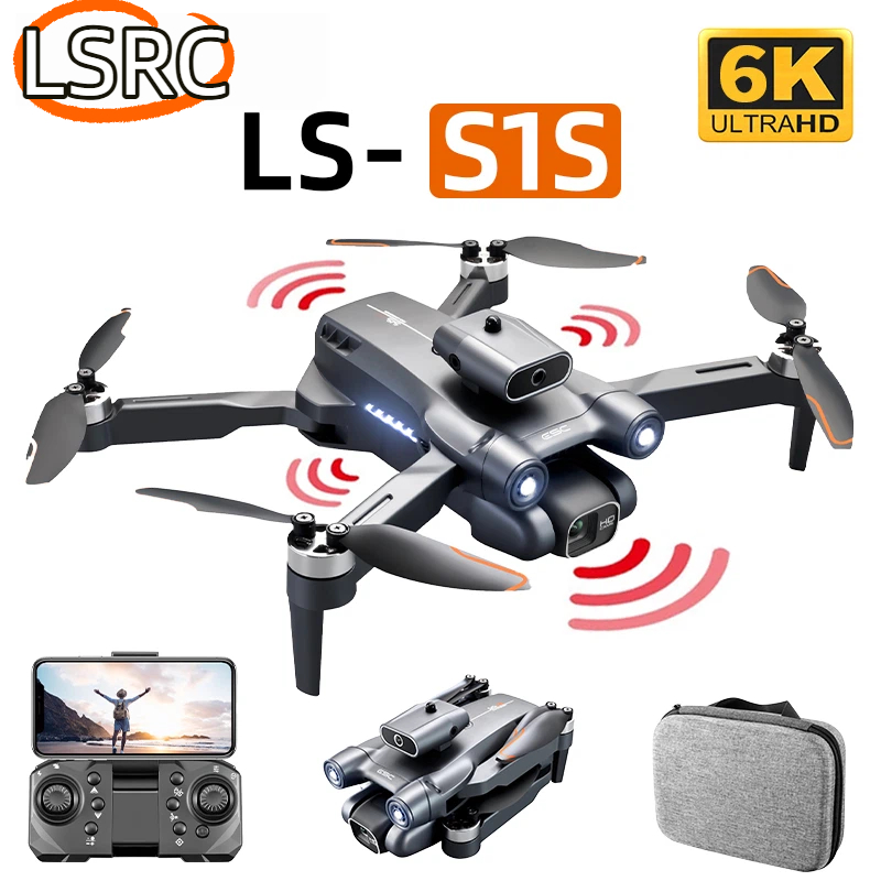 Drone S1S Rc Quadcopter - Dron Profesional S1S, cámara 4K HD