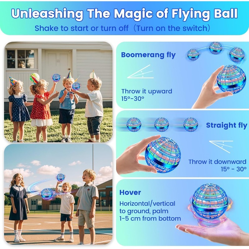 Juguete de bola voladora, bola - Drone Ball Rc reseña y precio