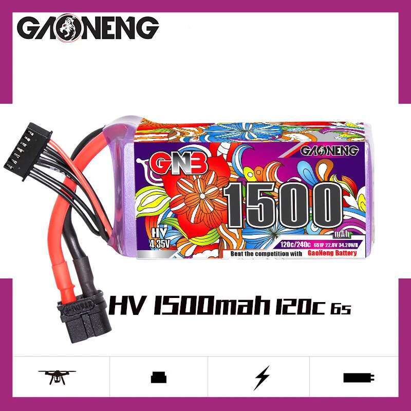 2 uds GNB 6S Lipo batería 22,8 - Analog Fpv Transmitter reseña y precio