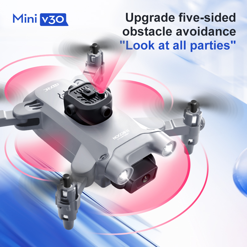 Mini Dron V30 WiFi FPV con cám - Drone Pro Rc Ufo reseña y precio
