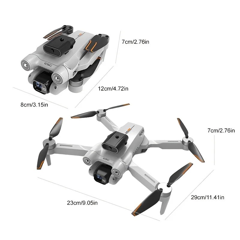 Dron plegable S1S, 5G, Wifi, 4 - Drone S1S Rc Quadcopter reseña y precio