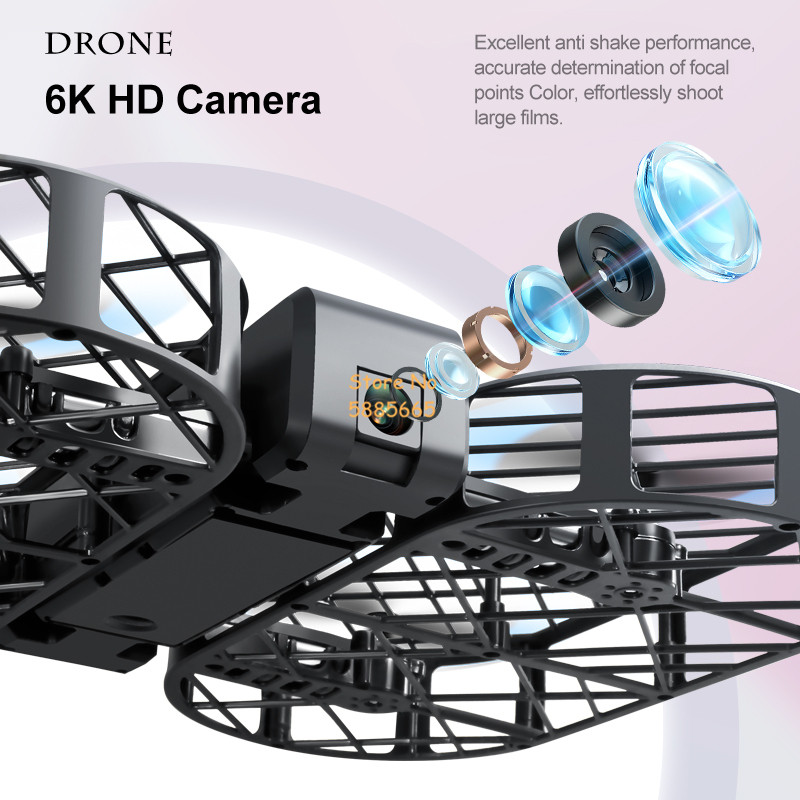 Cámara HD 8K 360 °   Protecció - Drone Rc Cable reseña y precio