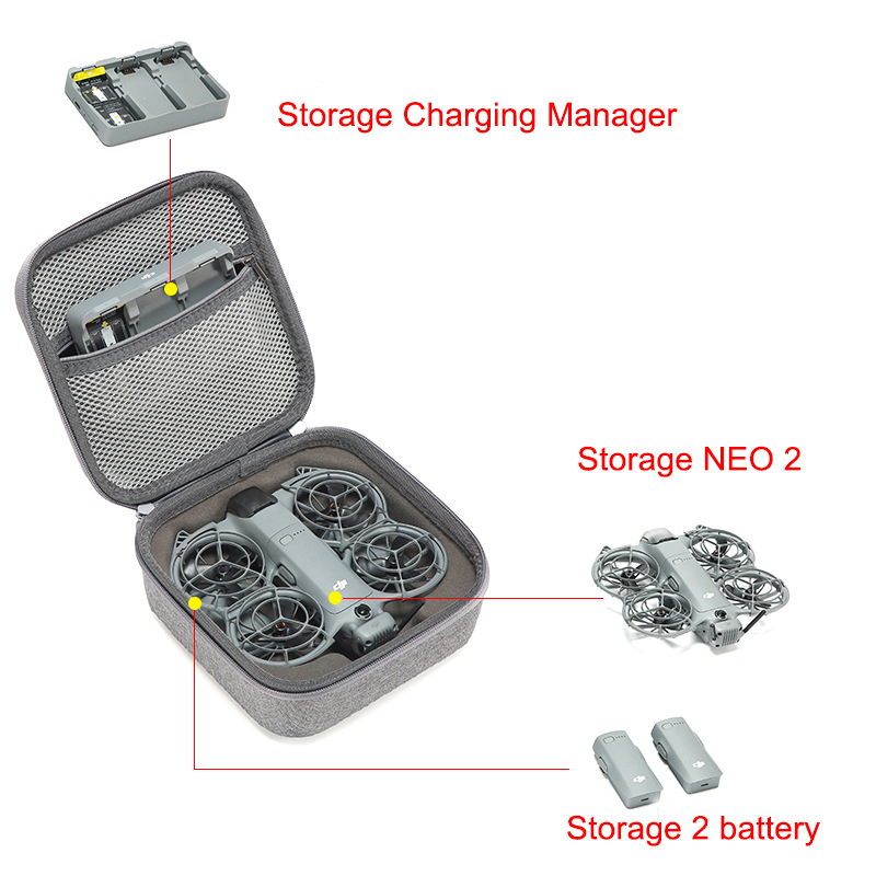 Estuche para DJI Neo 2 RC N3,  - Drone Dji Rc N3 reseña y precio