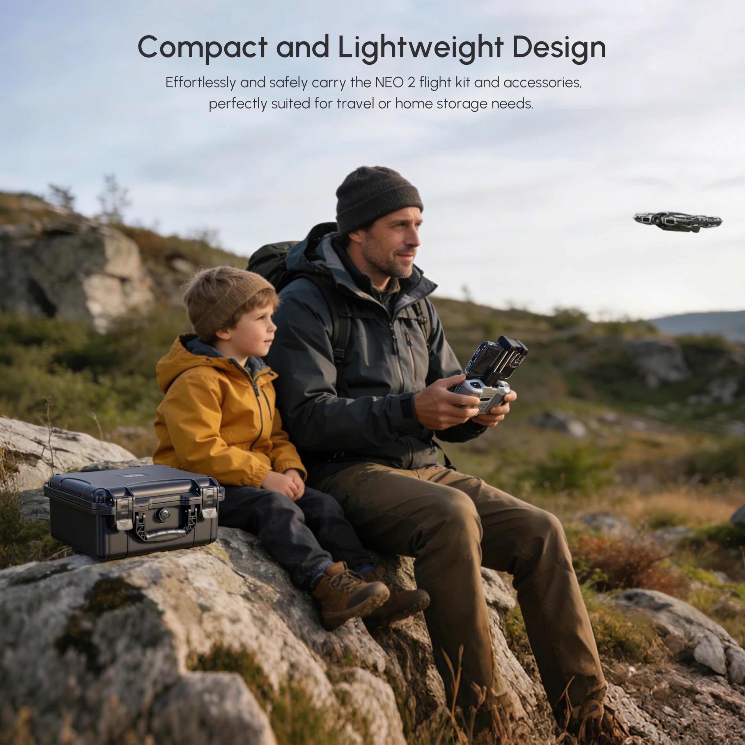 Estuche NEO 2, Estuche Rígido  - Drone Rc Cover reseña y precio