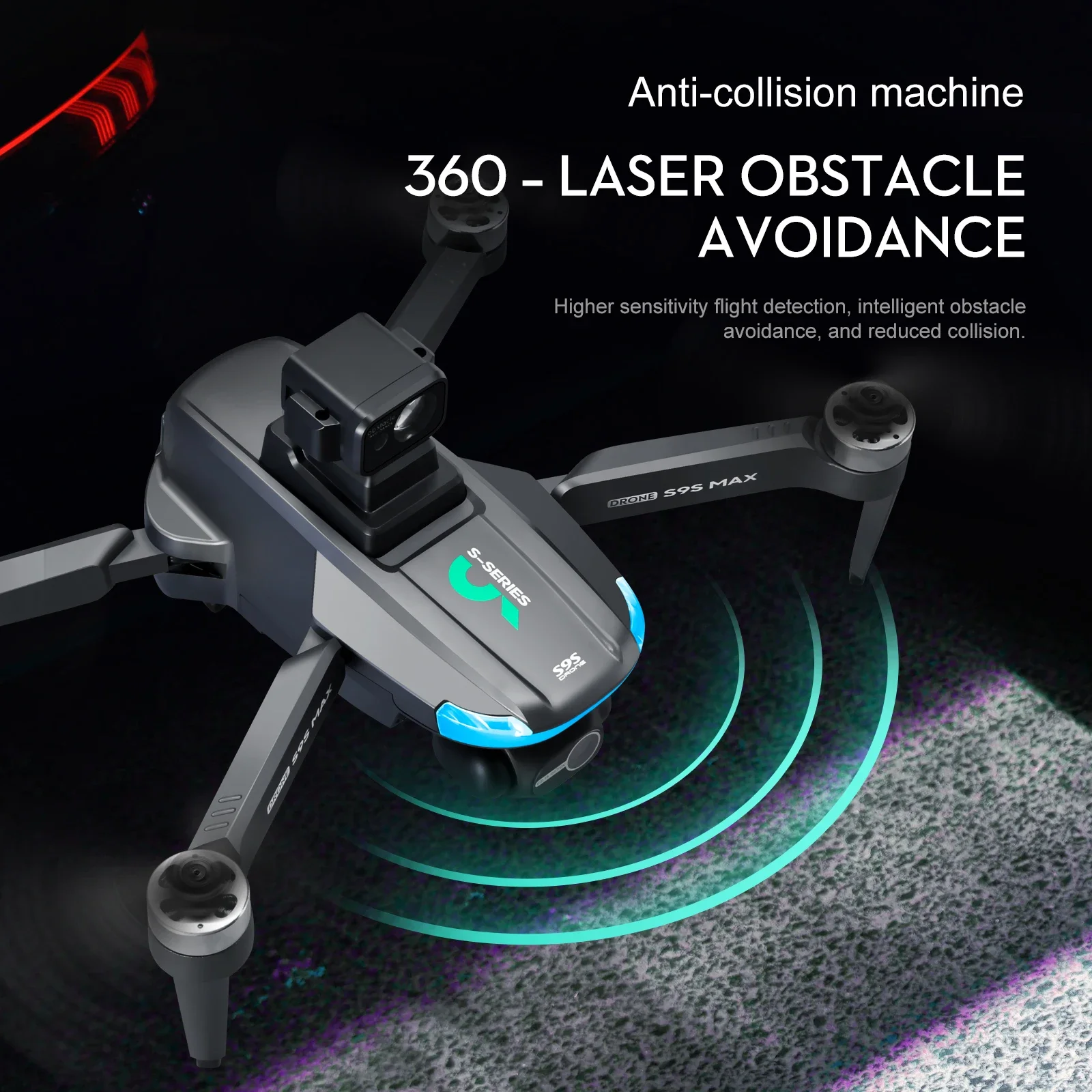 Nuevo S9S MAX MINI Drone 4K 2  - Drone Rc Cable reseña y precio