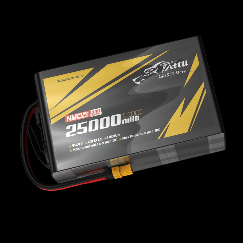 TATTU 25000mah 10C 44.4V 12S 3 - Heavy Lift Drone Frame reseña y precio