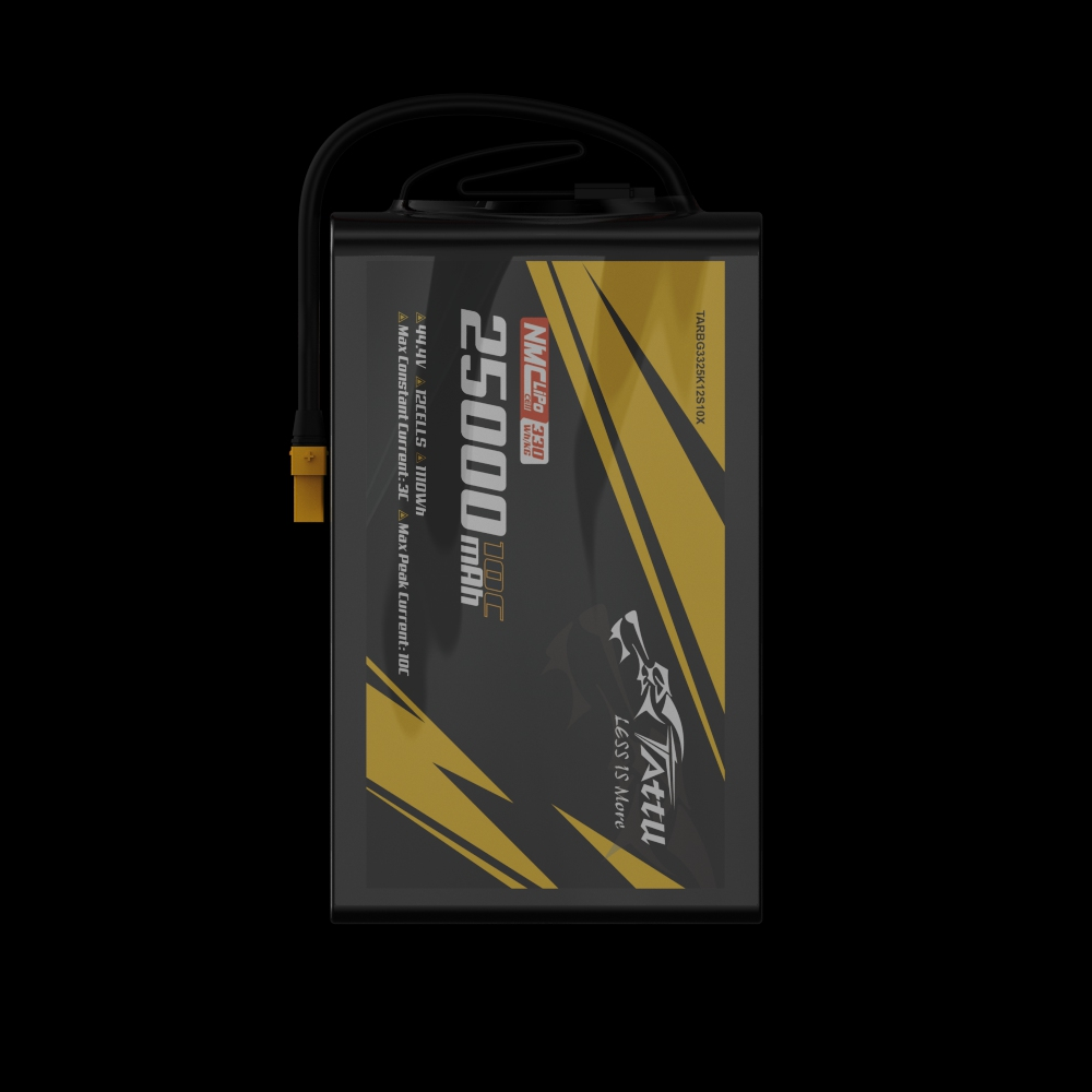 TATTU 25000mah 10C 44.4V 12S 3 - Heavy Lift Drone Frame reseña y precio