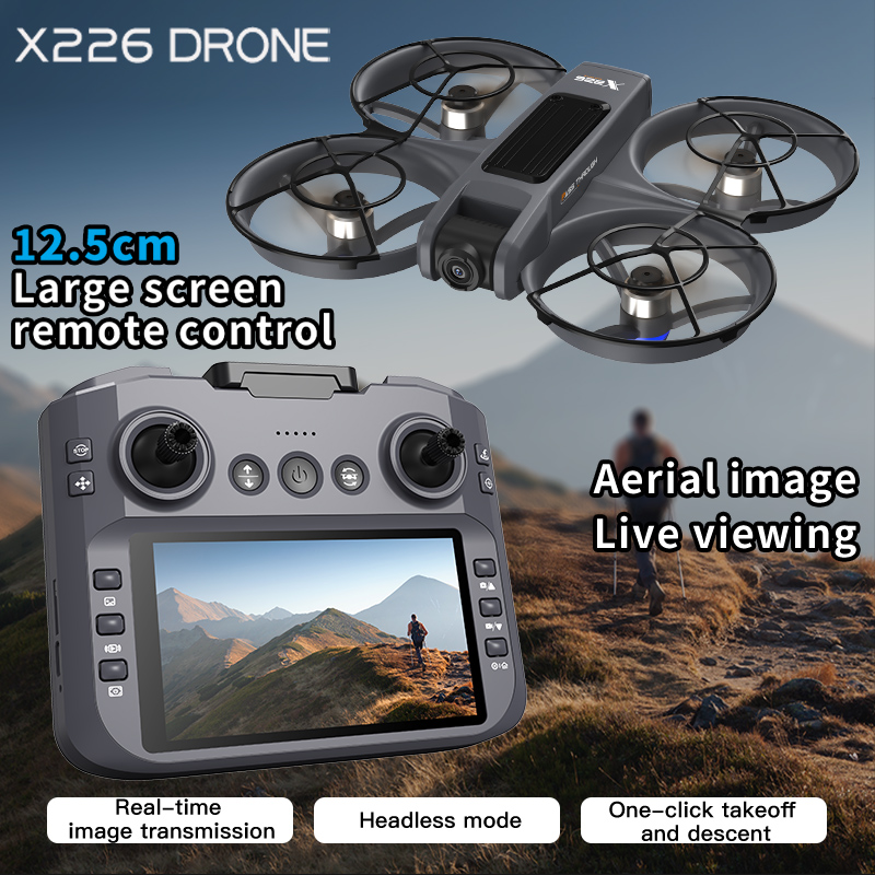 2025 Nuevo X226 Rc Drone 4K Cá - Drone Rc X226 reseña y precio