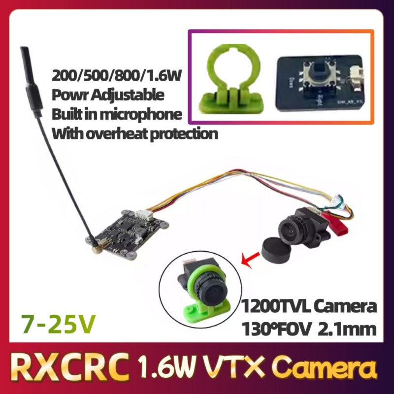Módulo RXCRC 5.8G 48CH 1.6W VT - Rc Airplane Drone reseña y precio
