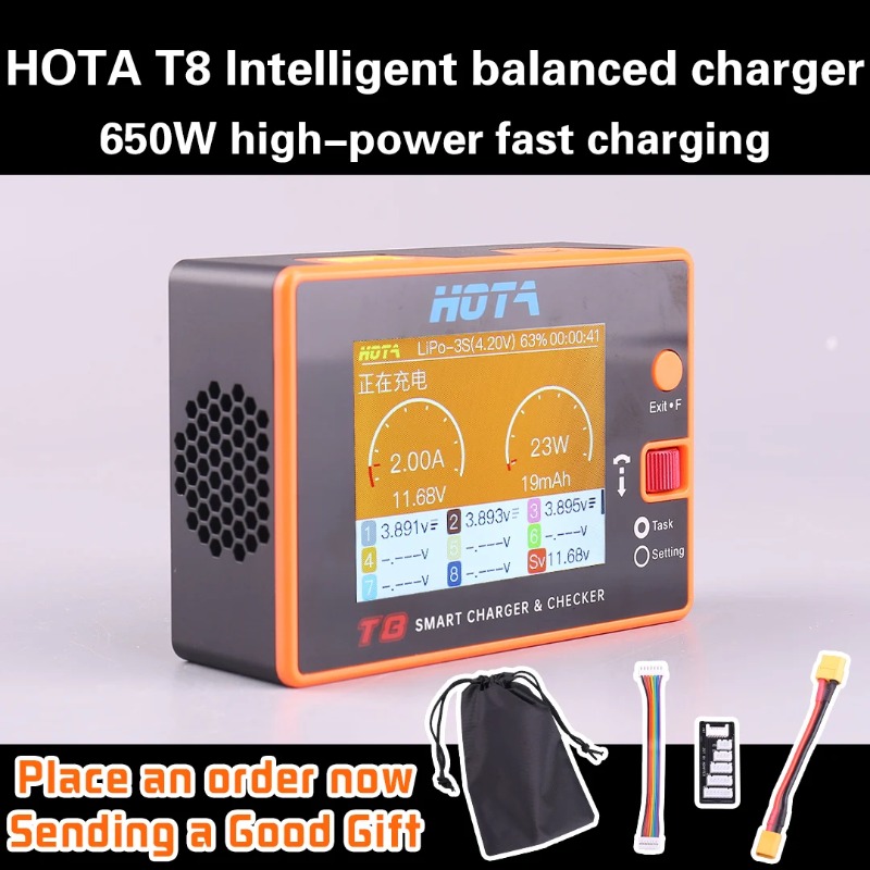 HOTA T8 650W 22A XT60 1-8S com - Drone Rc Game reseña y precio