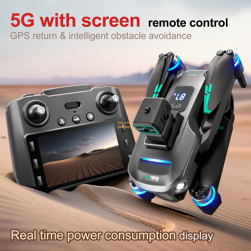 8K Cámara Dual 5G WIFI FPV Con - Drone Rc Cable reseña y precio