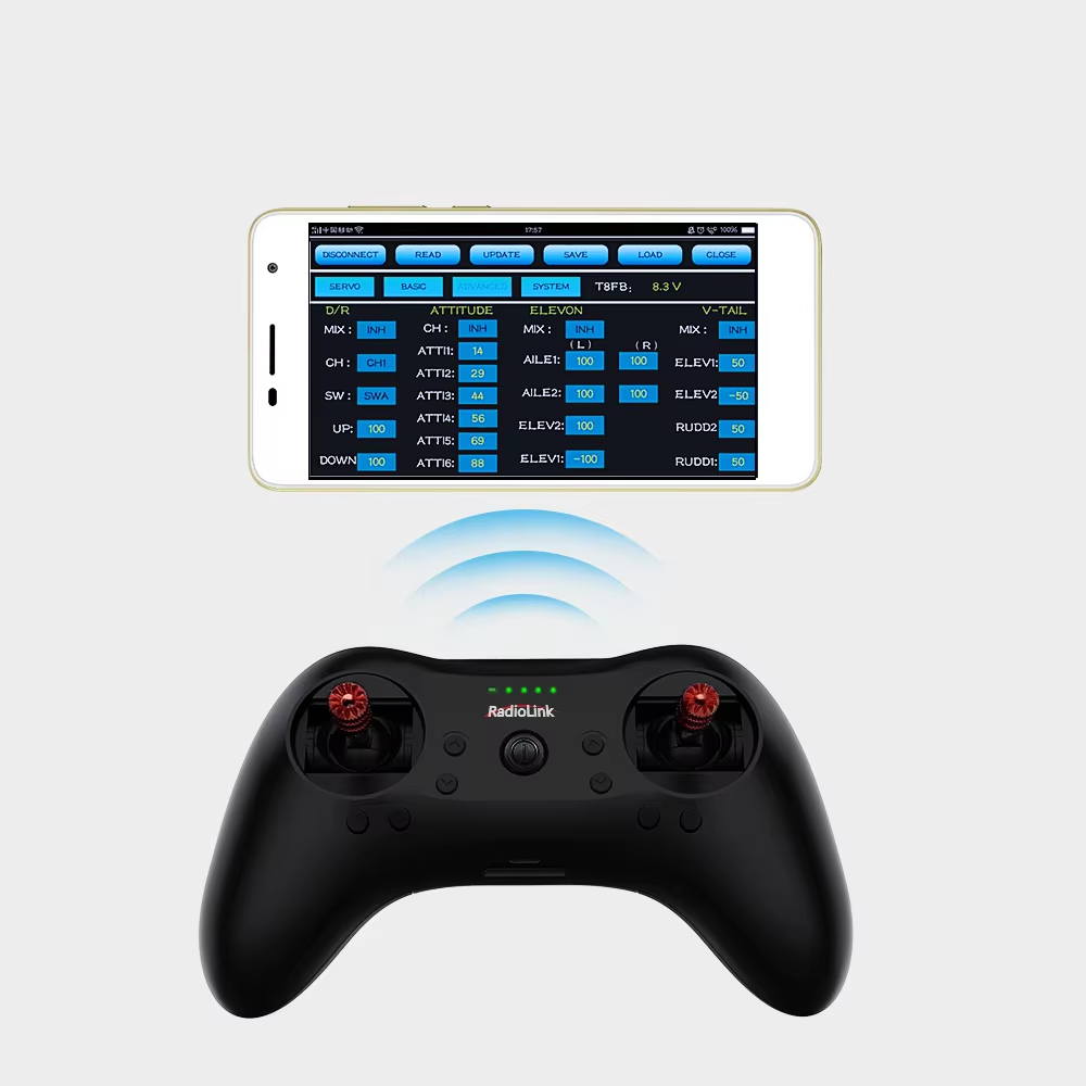 Radiolink T8S 2.4G 8CH Transmi - Drone Rc Game reseña y precio