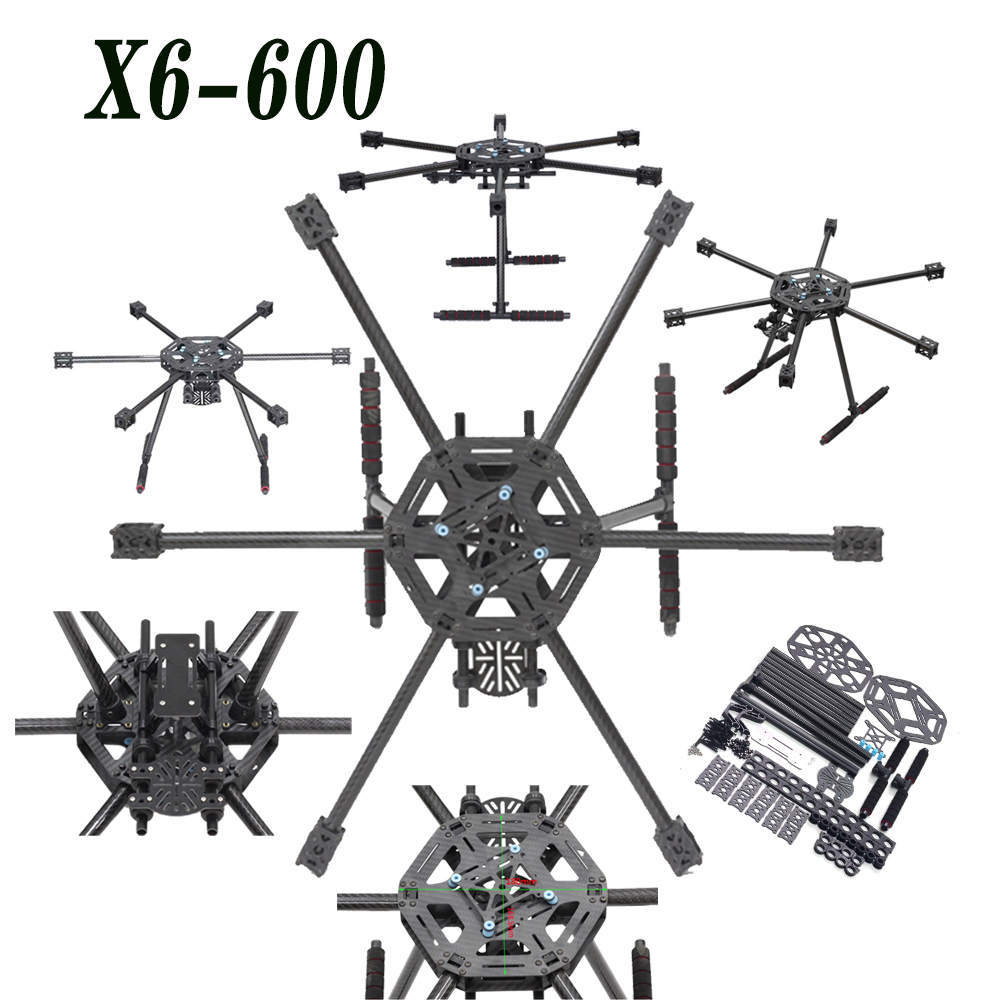 Marco de hexacóptero FPV de 60 - Heavy Lift Drone Frame reseña y precio