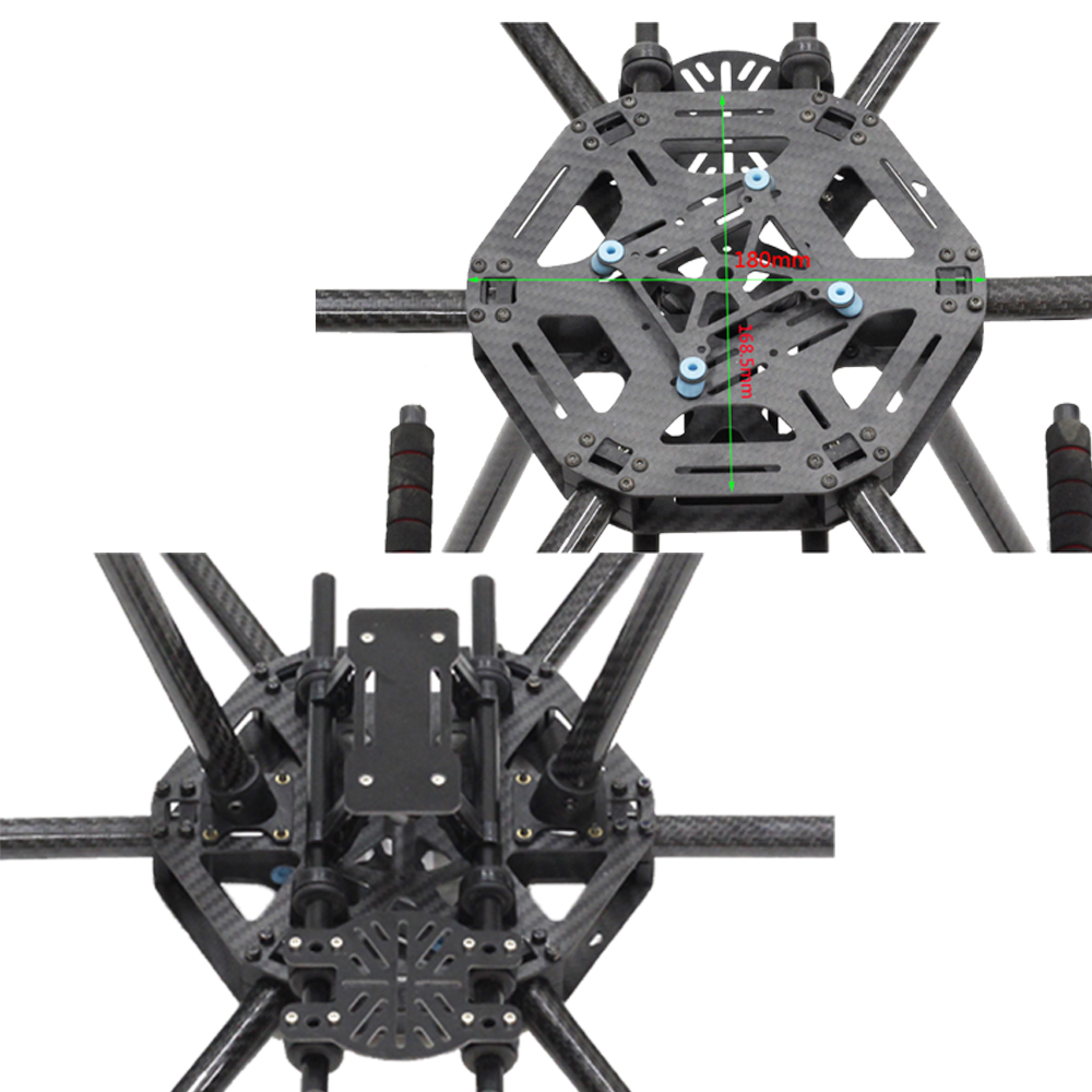 Marco de hexacóptero FPV de 60 - Heavy Lift Drone Frame reseña y precio