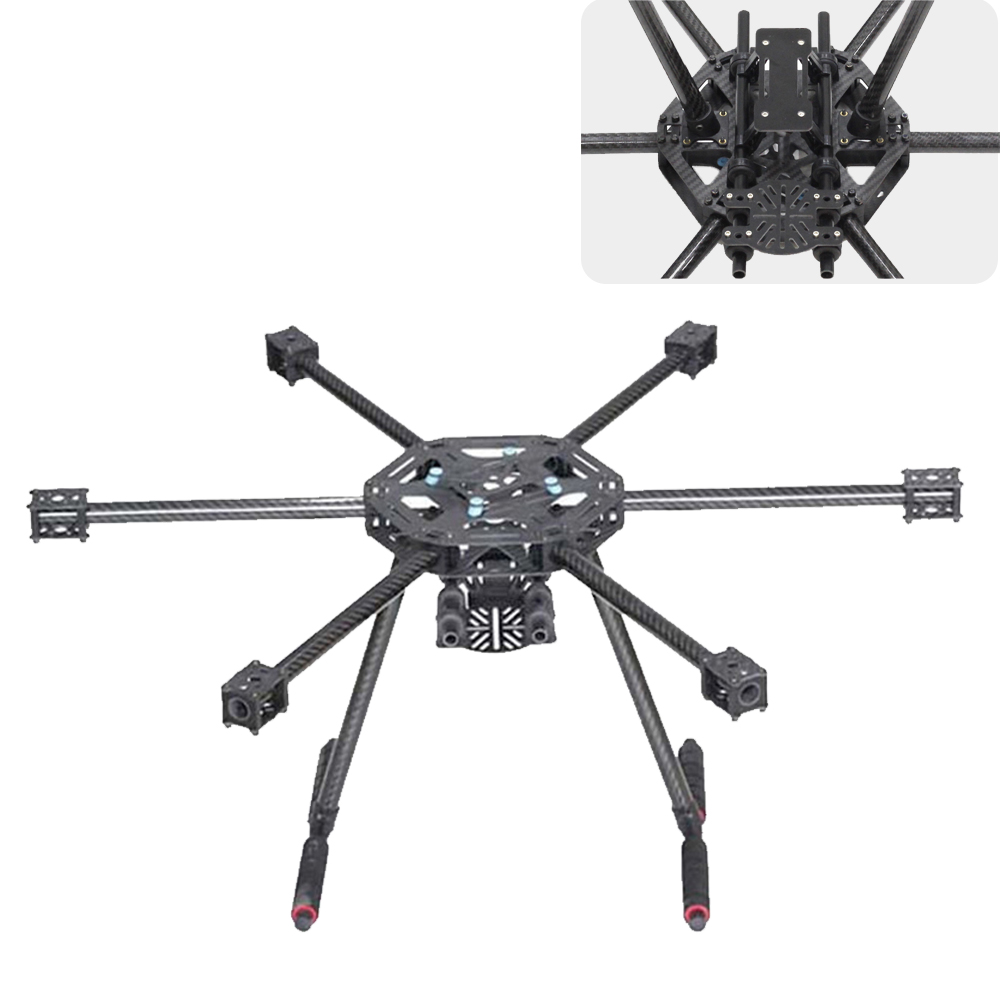 Marco de hexacóptero FPV de 60 - Heavy Lift Drone Frame reseña y precio
