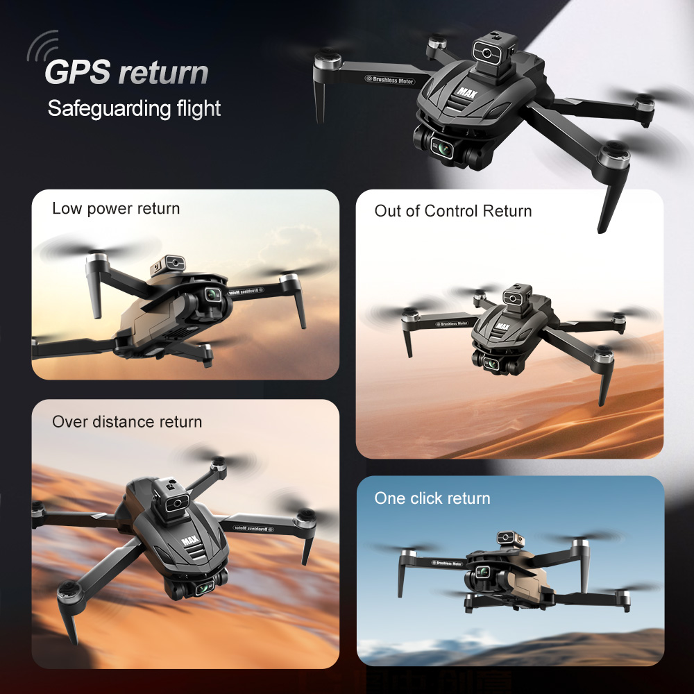 V168 PRO Max GPS Drone 8K Prof - Drone Rc Cable reseña y precio