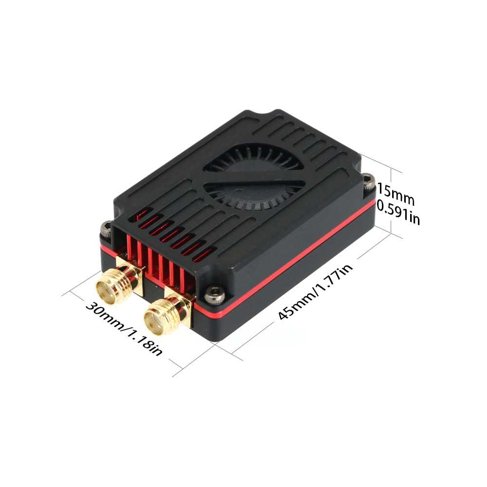Transmisor de vídeo de doble f - Drone Rc Frequency reseña y precio
