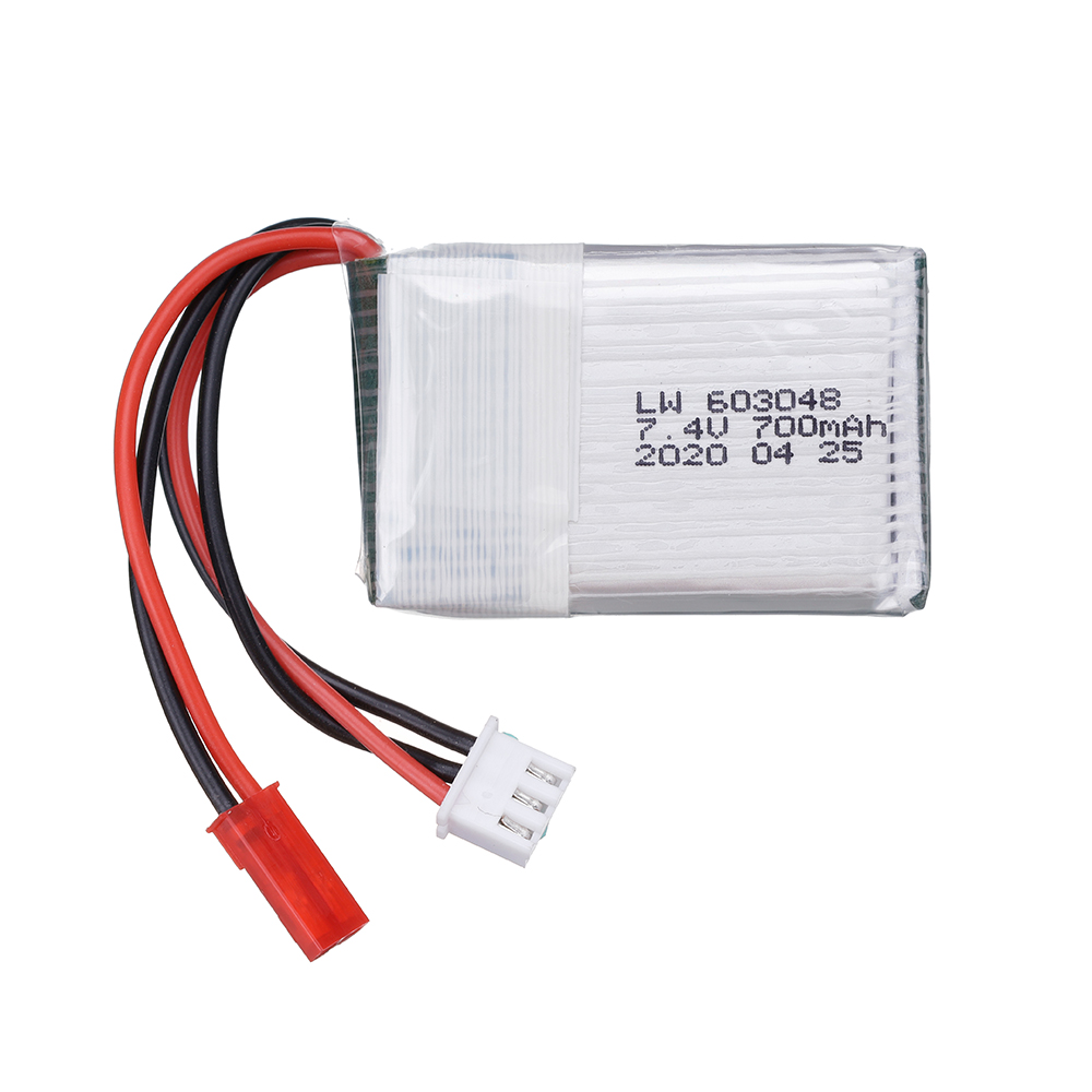 Batería Lipo de 7,4 V, 700mAh, - Dron Rc Quadcopter reseña y precio