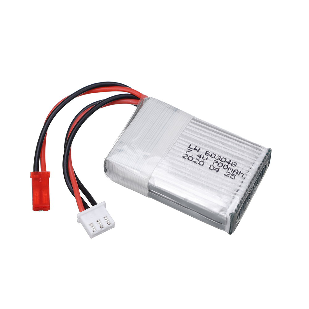 Batería Lipo de 7,4 V, 700mAh, - Dron Rc Quadcopter reseña y precio