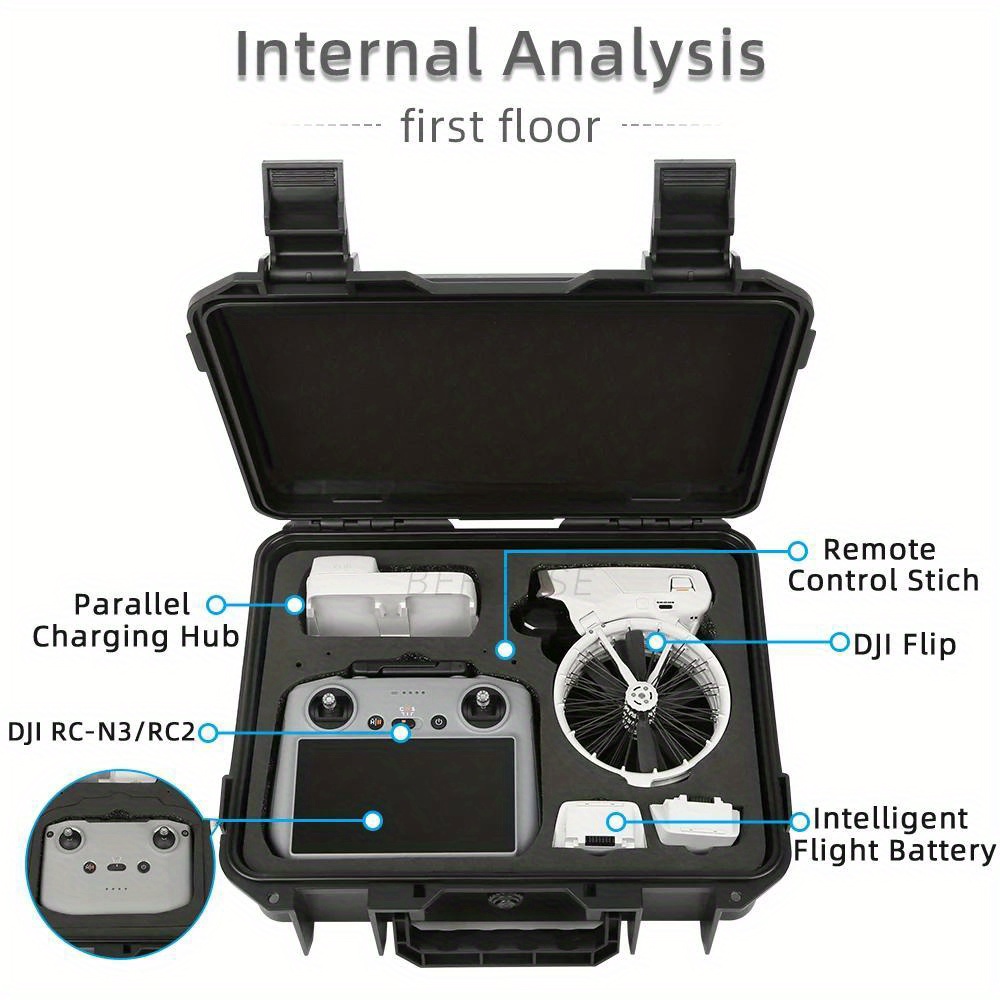 Estuche de Almacenamiento Rígi - Drone Dji Rc N3 reseña y precio