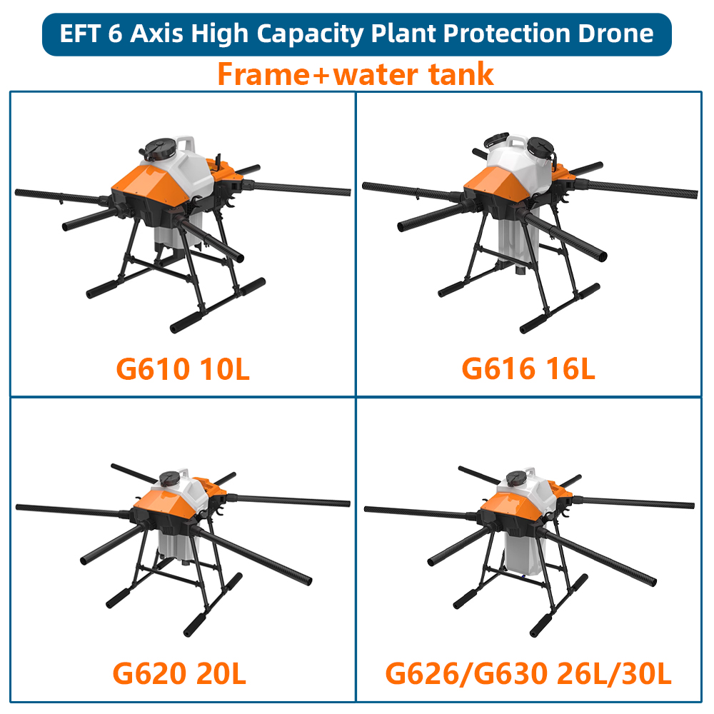 EFT G610 G616 G620 G626 G630 3 - Heavy Lift Drone Frame reseña y precio