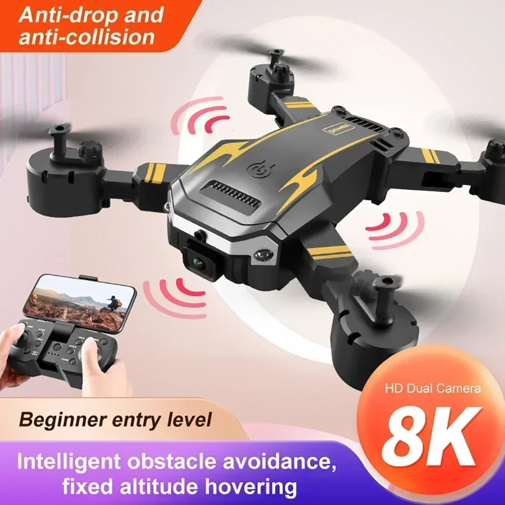 Dron G6 Pro con Cámara Dual 8K - Drone Rc Cable reseña y precio