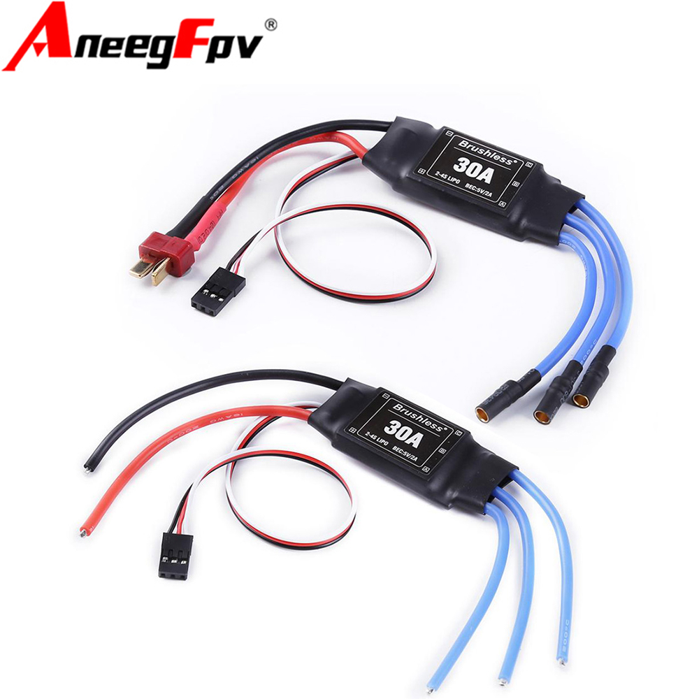 XXD 30A 2-4S ESC controlador d - Dron Rc Quadcopter reseña y precio