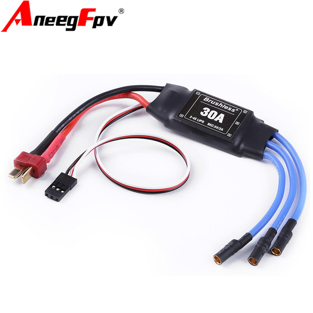 XXD 30A 2-4S ESC controlador d - Dron Rc Quadcopter reseña y precio
