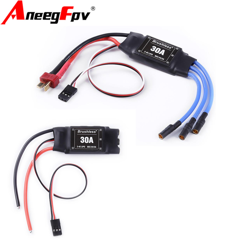 XXD 30A 2-4S ESC controlador d - Dron Rc Quadcopter reseña y precio