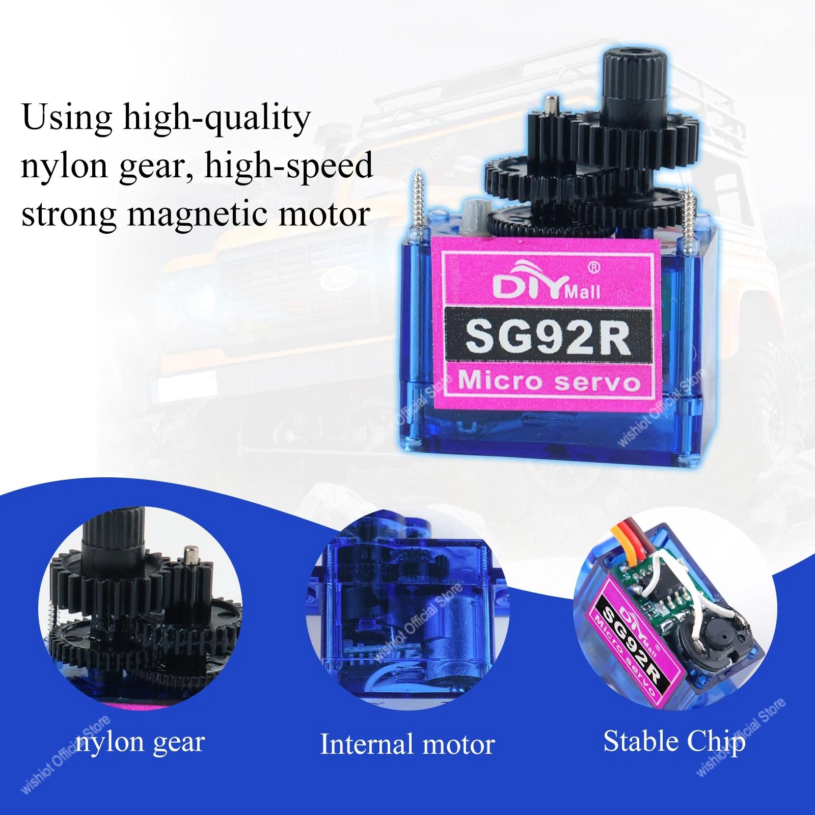 Micro servomotor SG92R 4,8-6V  - Analog Fpv Transmitter reseña y precio