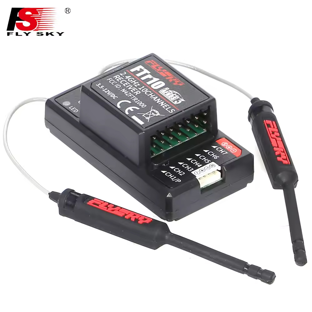 Receptor FlySky FTr10 FTr16S 2 - Rc Airplane Drone reseña y precio