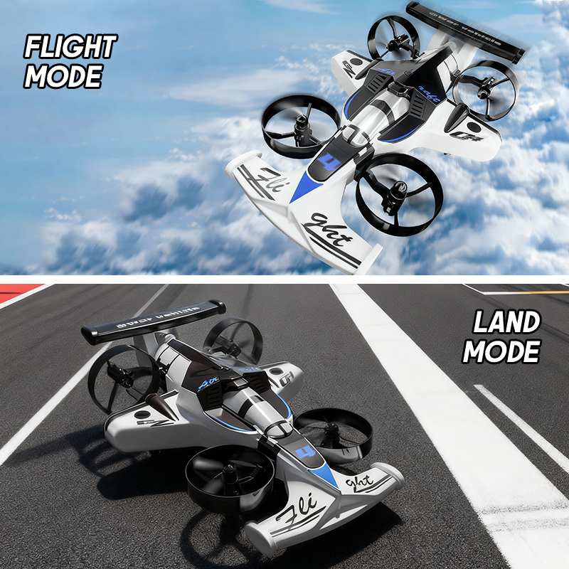Mini Dron 2 en 1, coche volado - Drone Rc Ufo reseña y precio