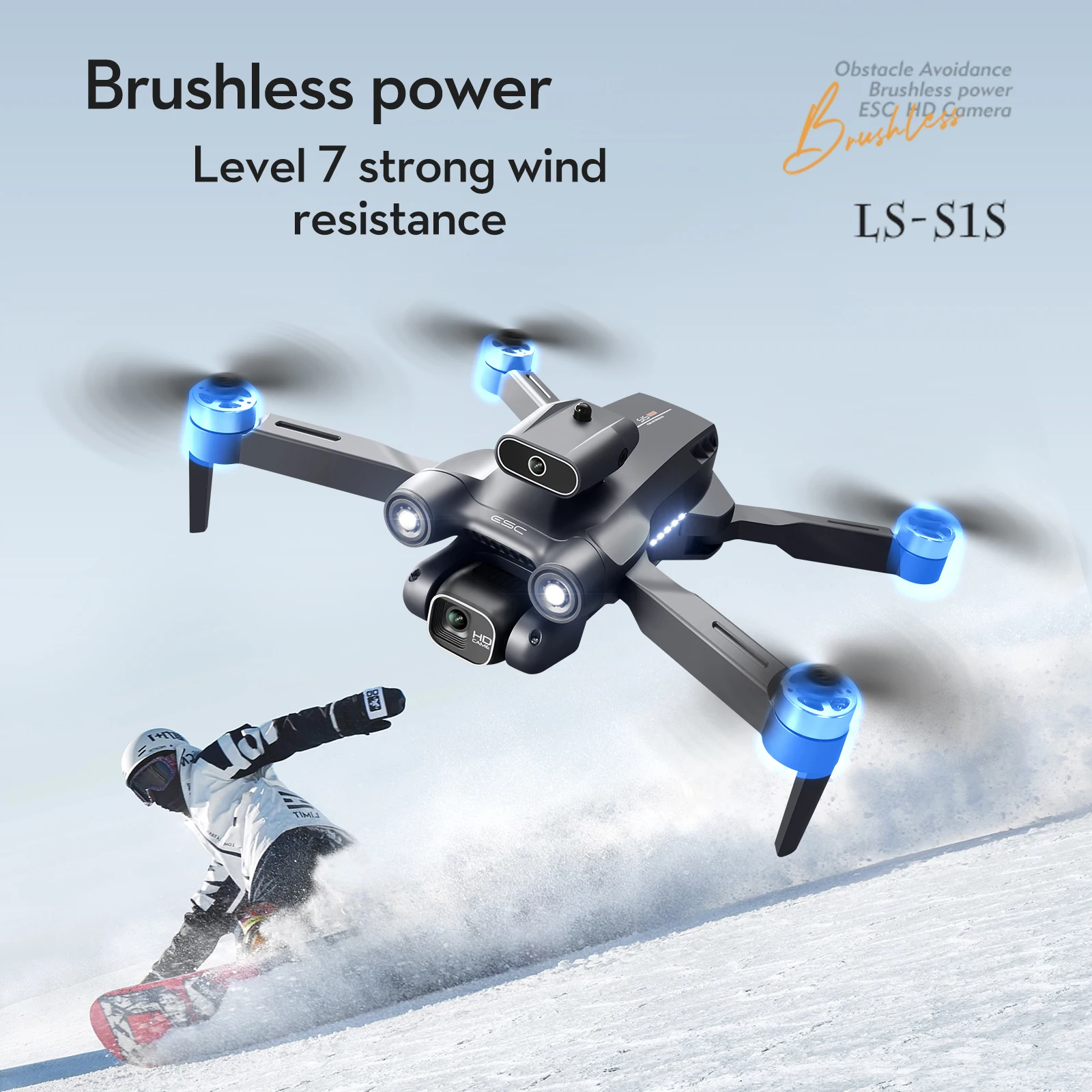 Dron Profesional S1S, cámara 4 - Drone S1S Rc Quadcopter reseña y precio