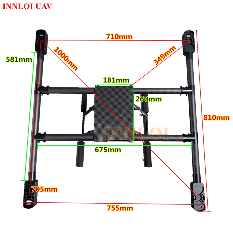 XAERO DIY - Marco de Fibra de  - Heavy Lift Drone Frame reseña y precio