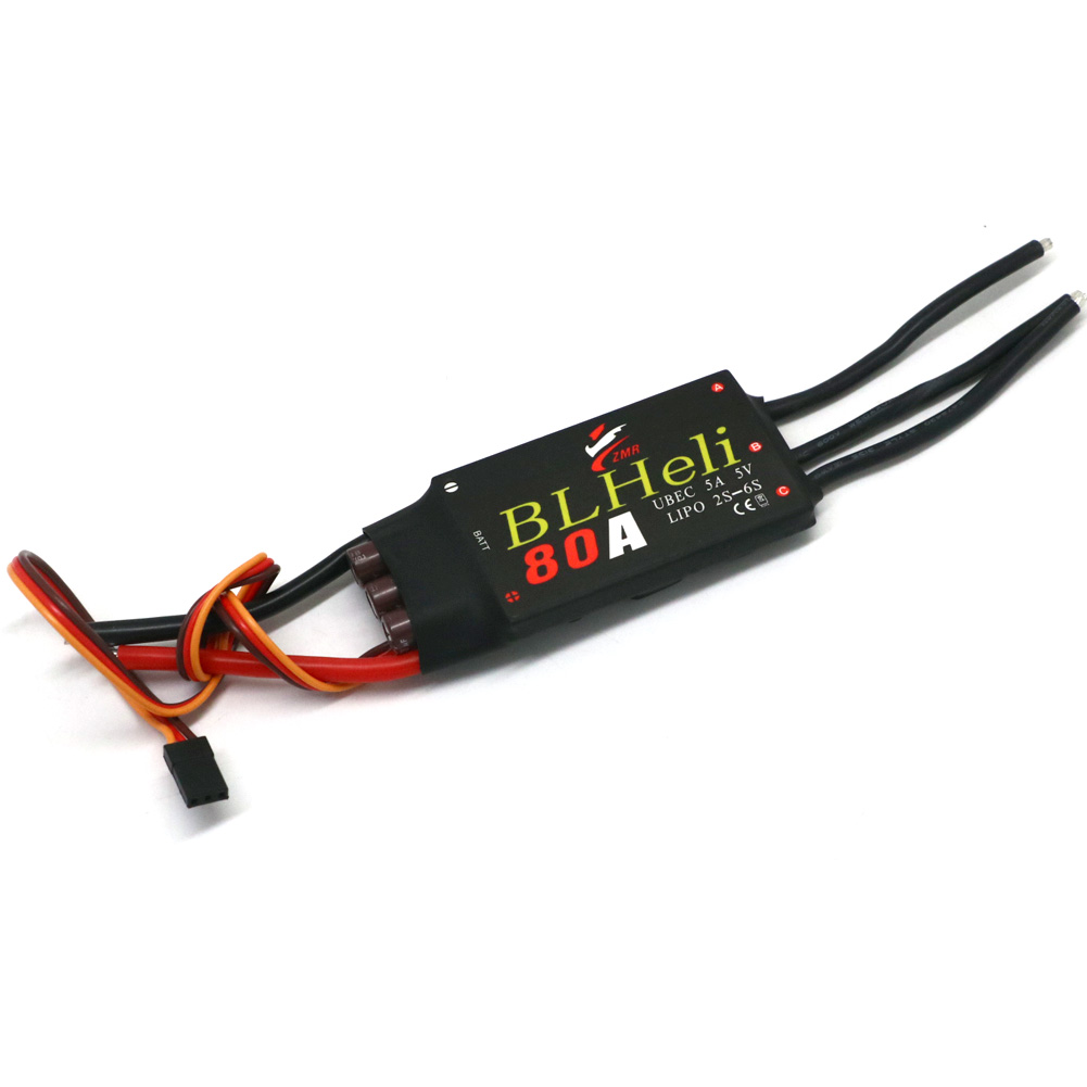BLHeli sin escobillas ESC 80A  - Rc Airplane Drone reseña y precio